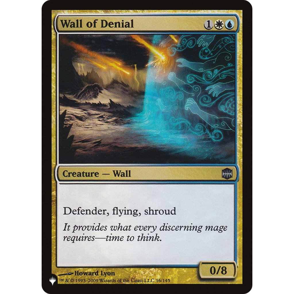 Wall of Denial (PLST-ARB-16) - Single