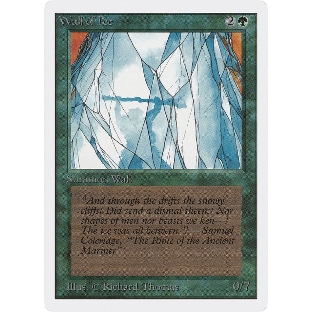 Wall of Ice (2ED-225) - Single