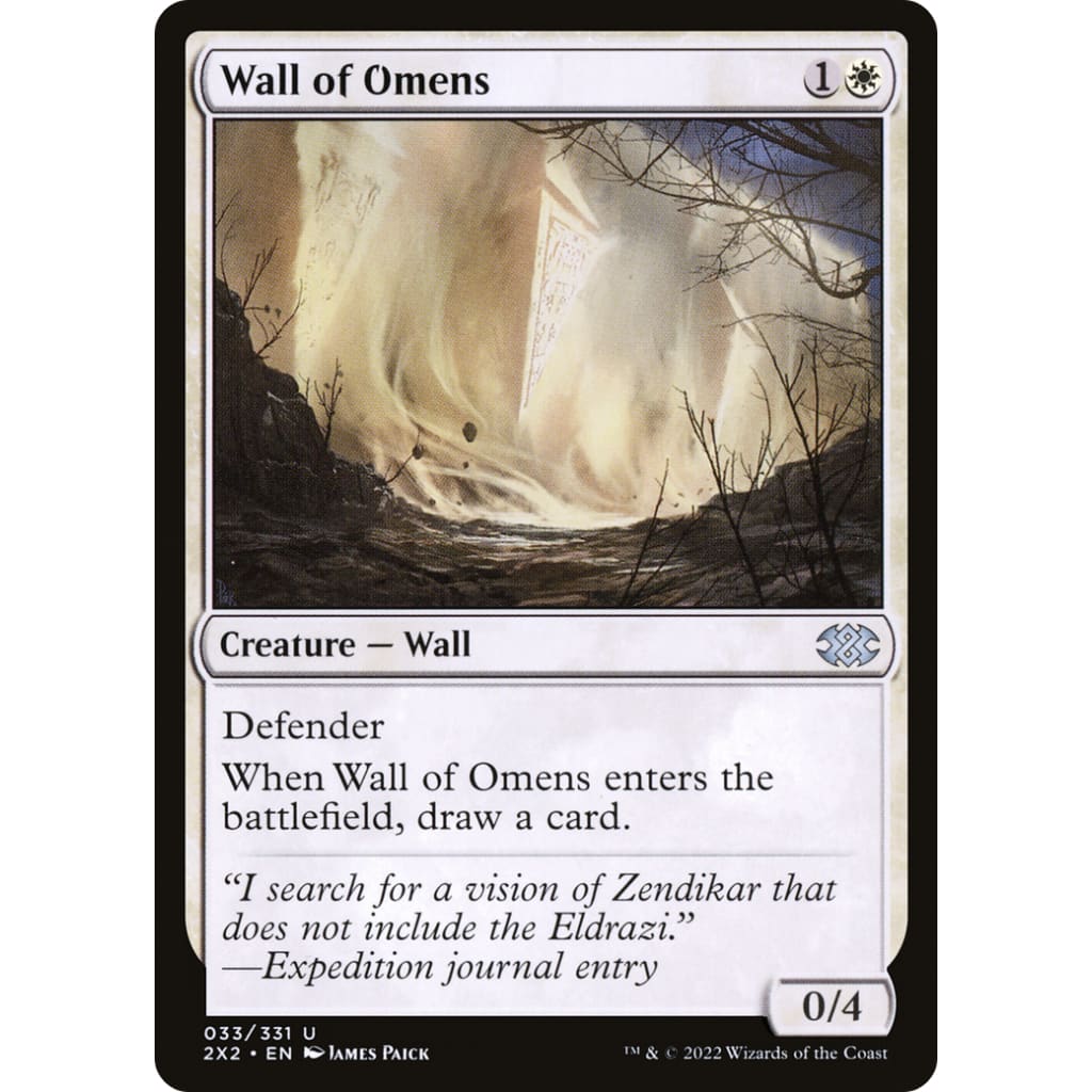 Wall of Omens (2X2-033) - Single