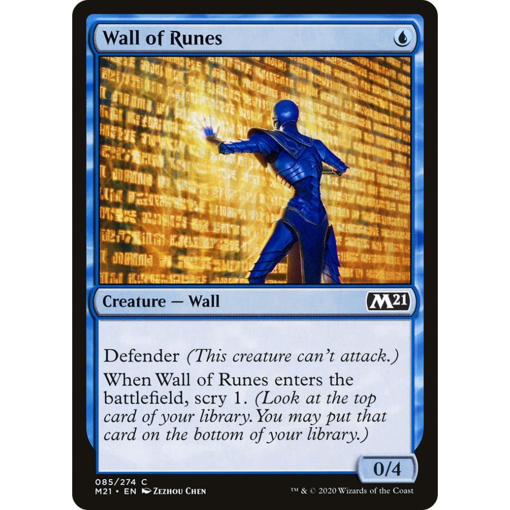 Wall of Runes (M21-085) - Single