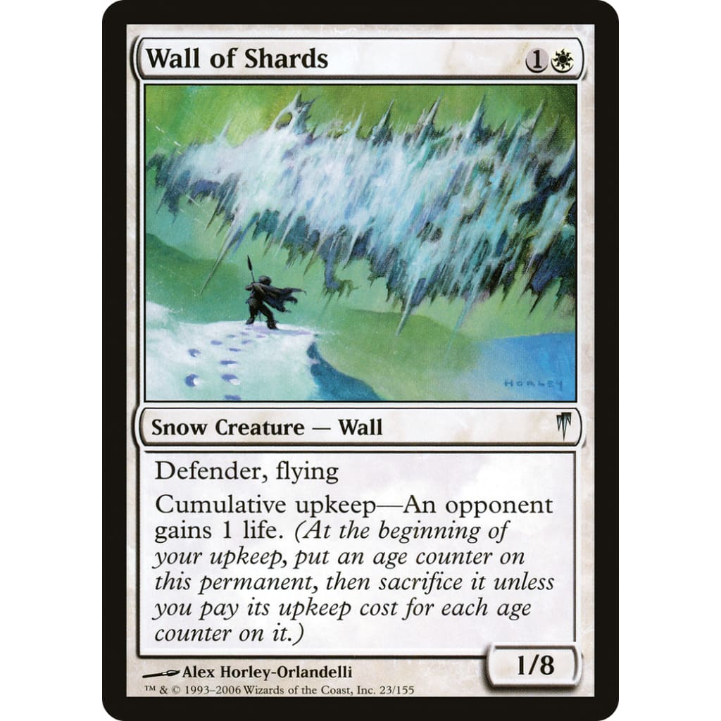 Wall of Shards (CSP-023) Foil - Single