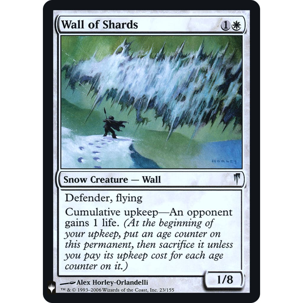 Wall of Shards (PLST-CSP-23) Foil - Single