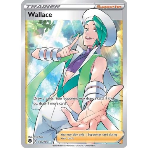 Wallace (194/195) Ultra Rare Holofoil - Single