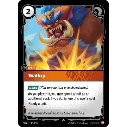 Wallop (146/298) - Origins - Single