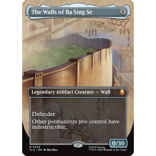 The Walls of Ba Sing Se (Borderless) (TLA-329) - Single