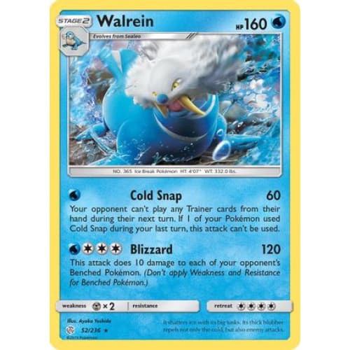 Walrein (052/236) Rare Classic - Single