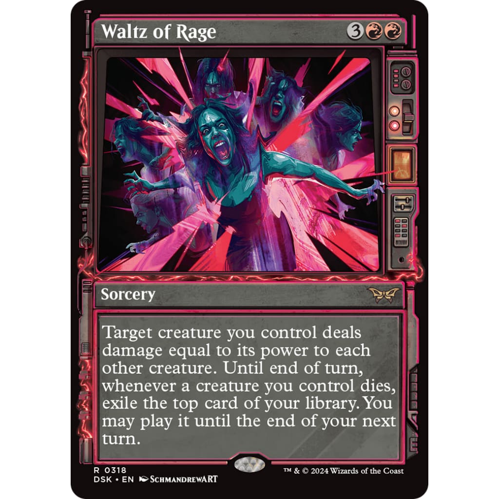 Waltz of Rage (DSK-318): (Showcase) Foil - Single