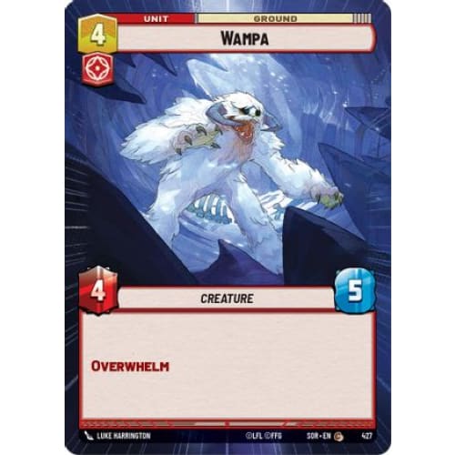Wampa (Hyperspace) (427) - Spark of Rebellion Foil - Single