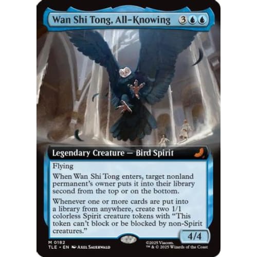 Wan Shi Tong All-Knowing (Extended Art) (TLE-182) - Single