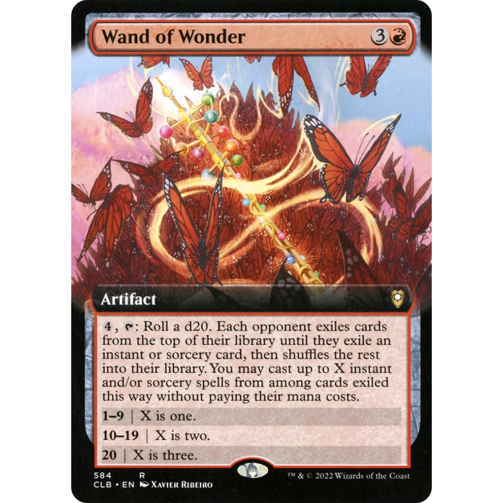 Wand of Wonder (CLB-584): (Extended Art) Foil - Single