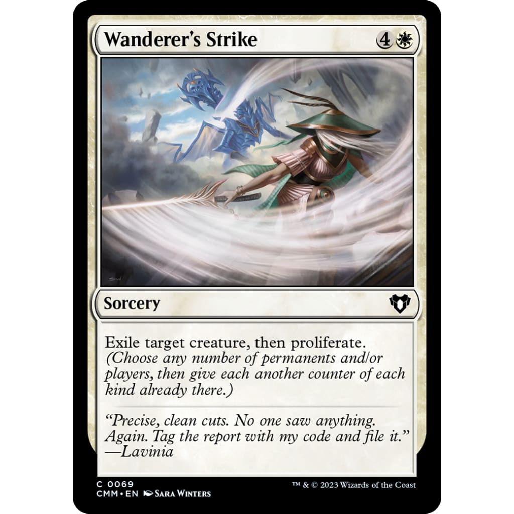 Wanderer’s Strike (CMM-069) Foil - Single