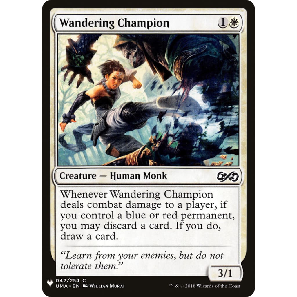 Wandering Champion (PLST-UMA-42) - Single