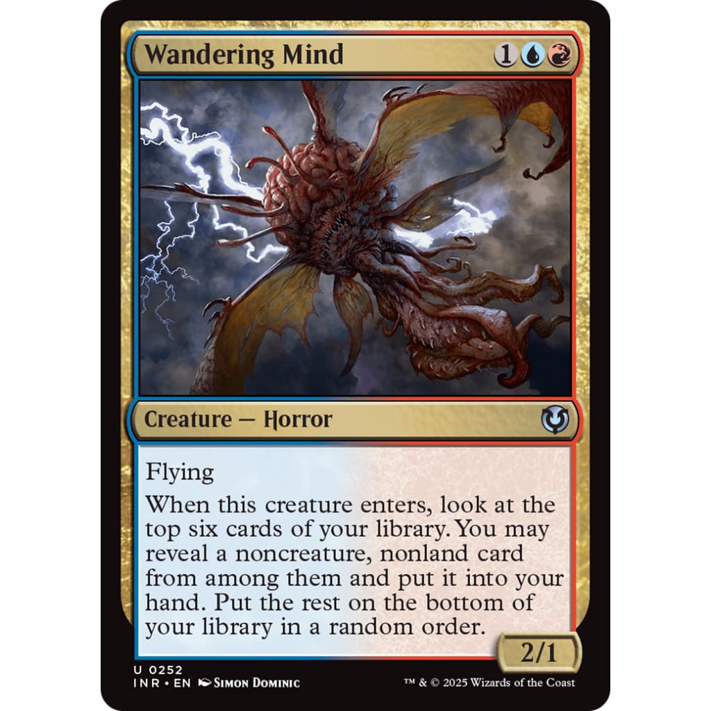 Wandering Mind (INR-252) Foil - Single