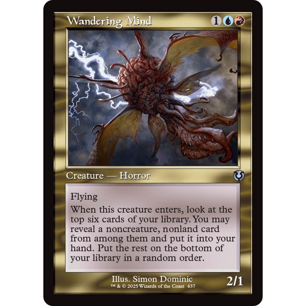 Wandering Mind (Retro Frame) (INR-437) Foil - Single