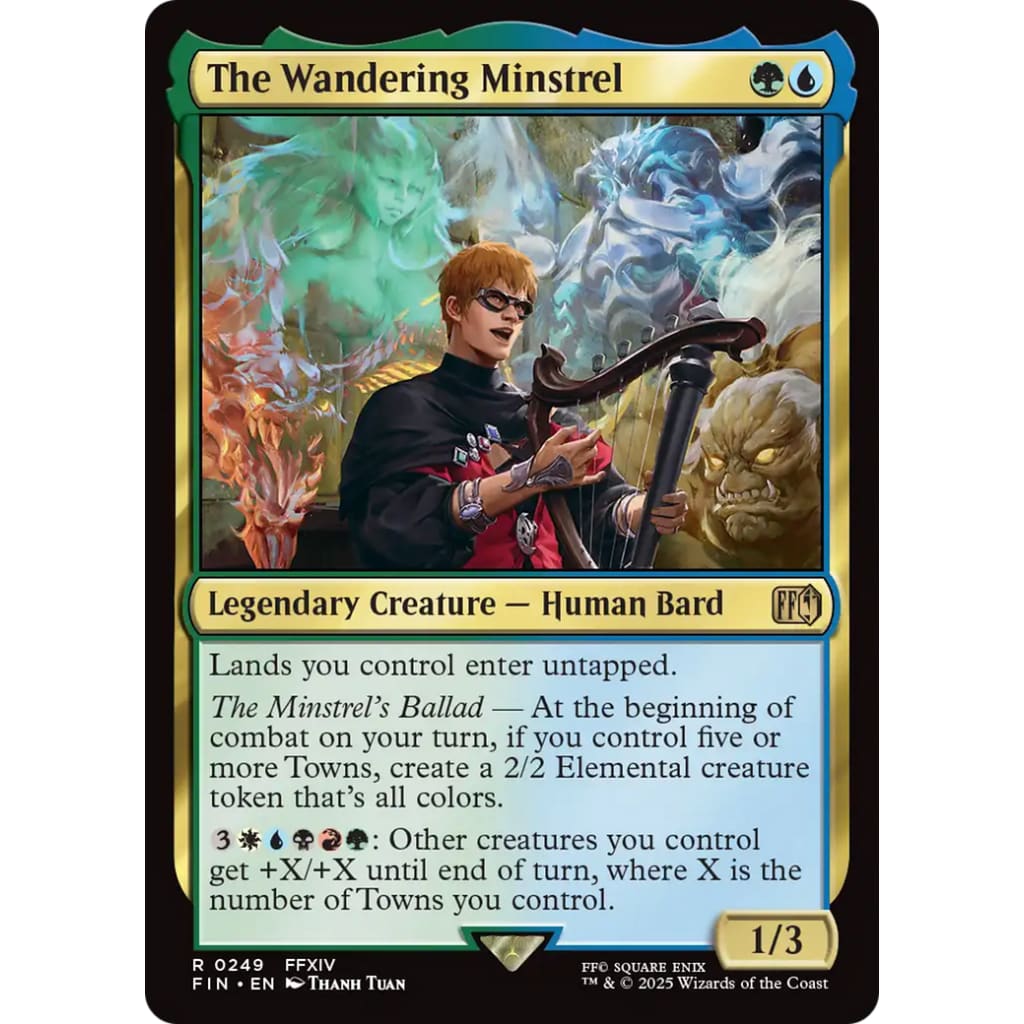 The Wandering Minstrel (FIN-249) Foil - Single
