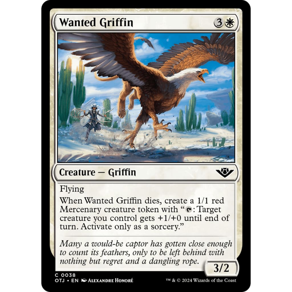 Wanted Griffin (OTJ-038) - Single
