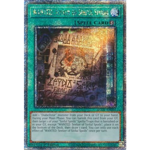 WANTED: Seeker of Sinful Spoils (Quarter Century Secret