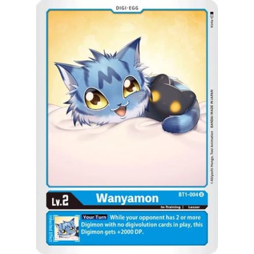 Wanyamon - BT1-004 - Uncommon - Single