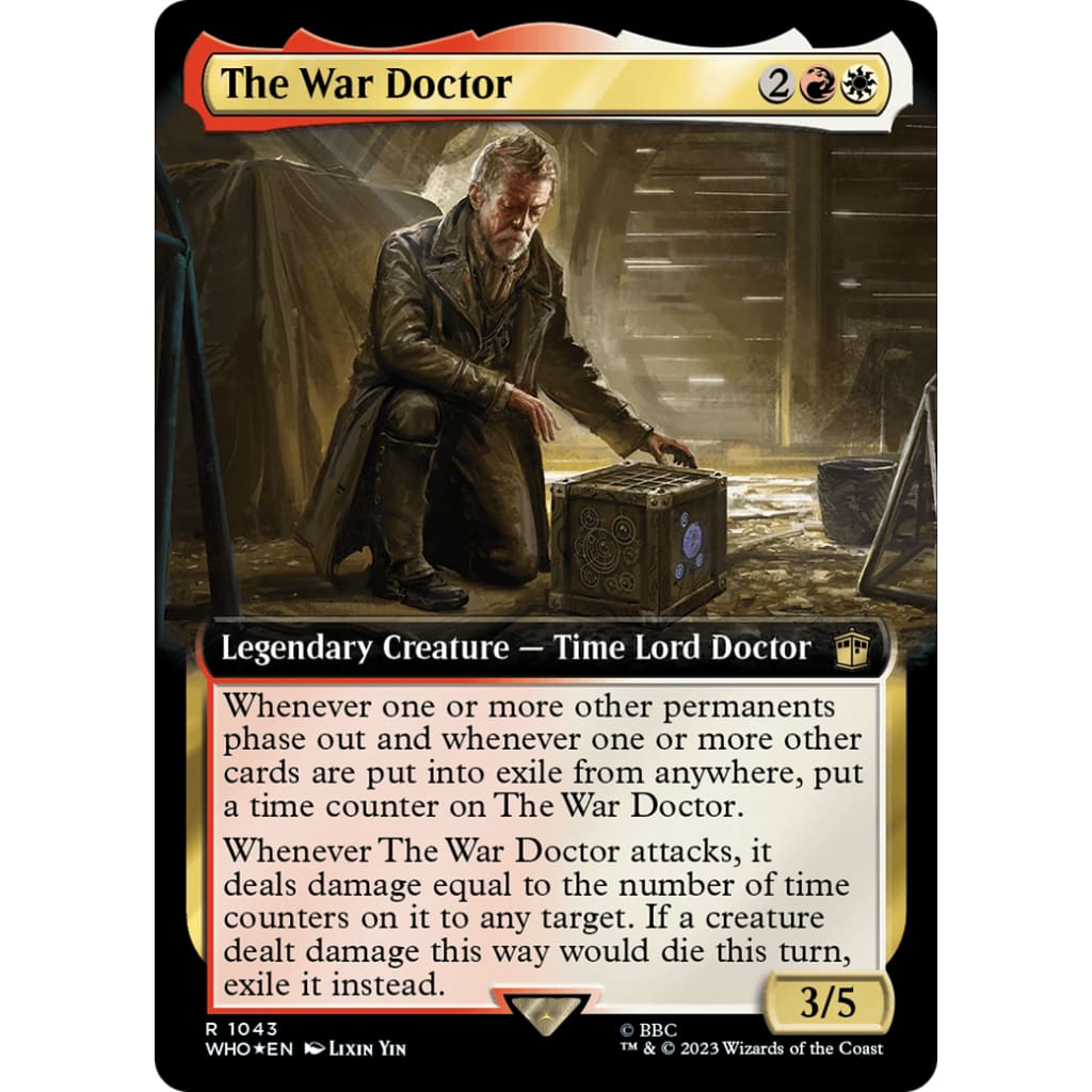 The War Doctor (WHO-1043): (Extended Art) Foil - Single