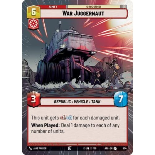 War Juggernaut (Hyperspace Foil) (904) Foil - Single