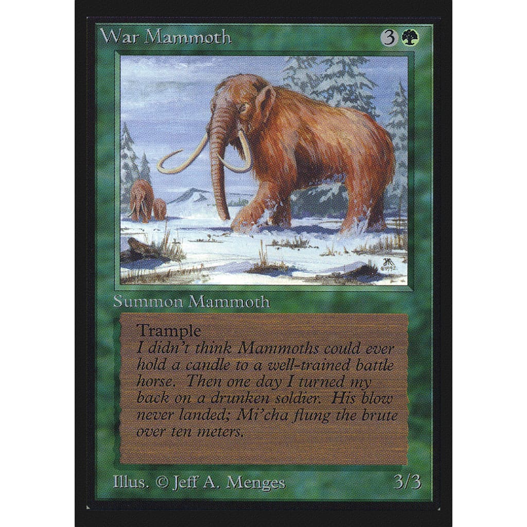 War Mammoth (CED-228) - Single