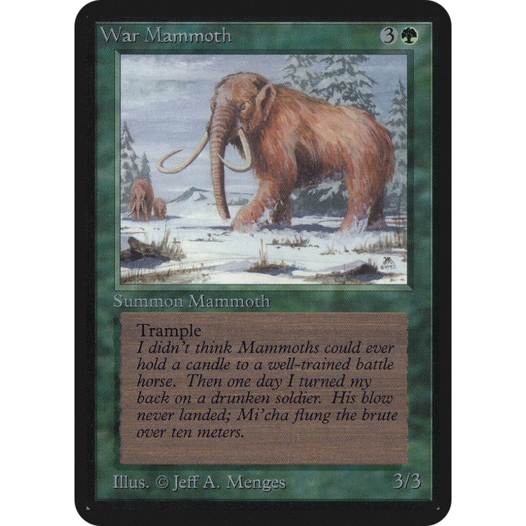 War Mammoth (LEA-227) - Single