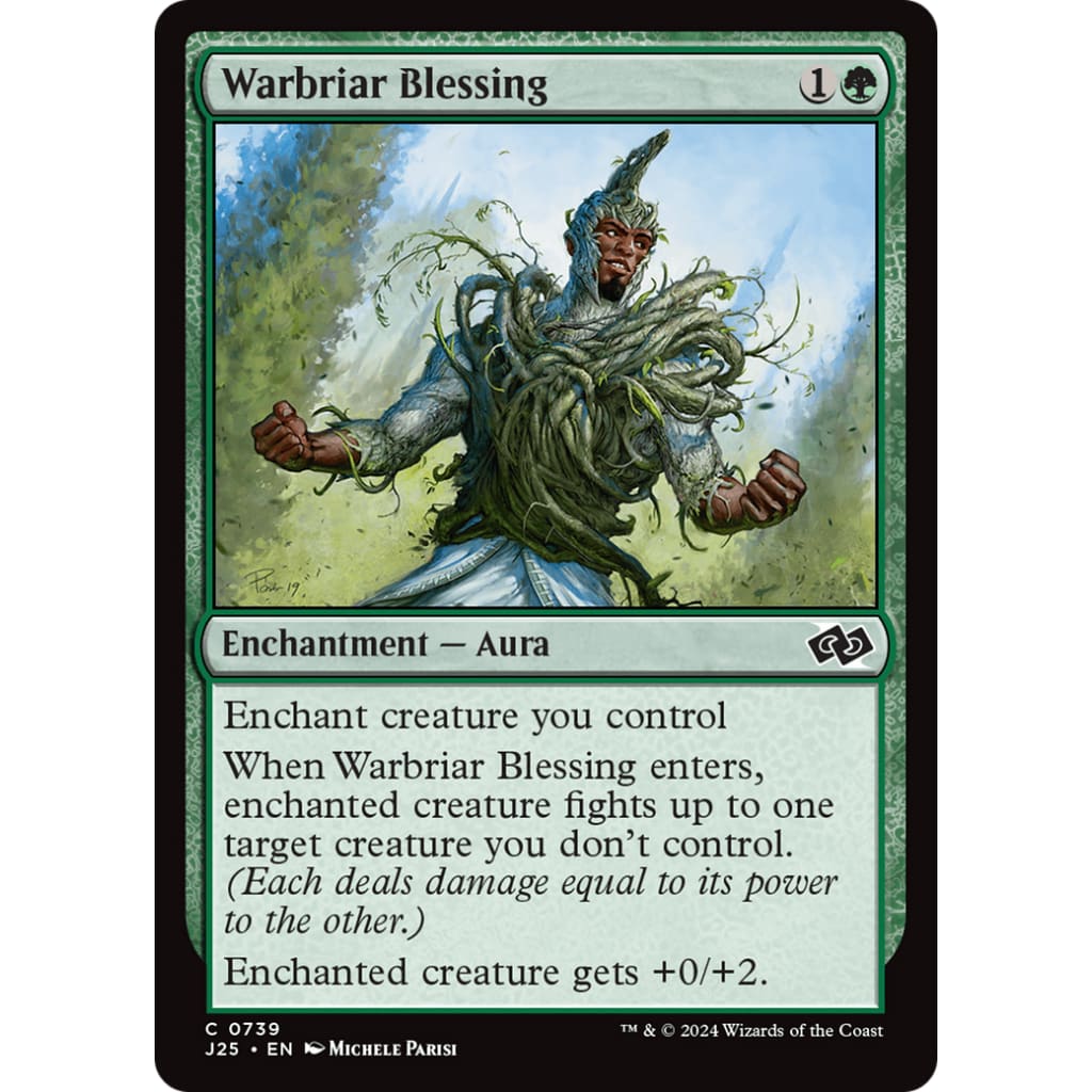 Warbriar Blessing (J25-739) - Single
