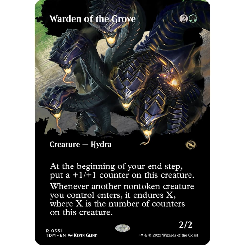 Warden of the Grove (TDM-351): (Showcase) (Borderless)