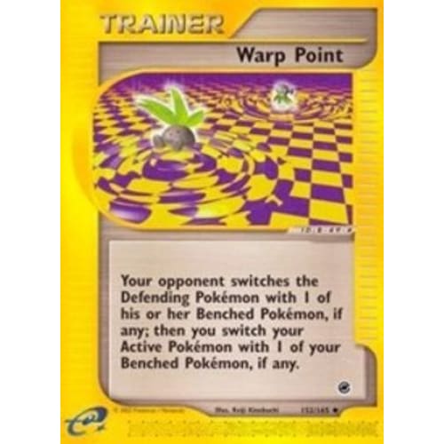 Warp Point (152/165) Uncommon Reverse Holofoil - Single
