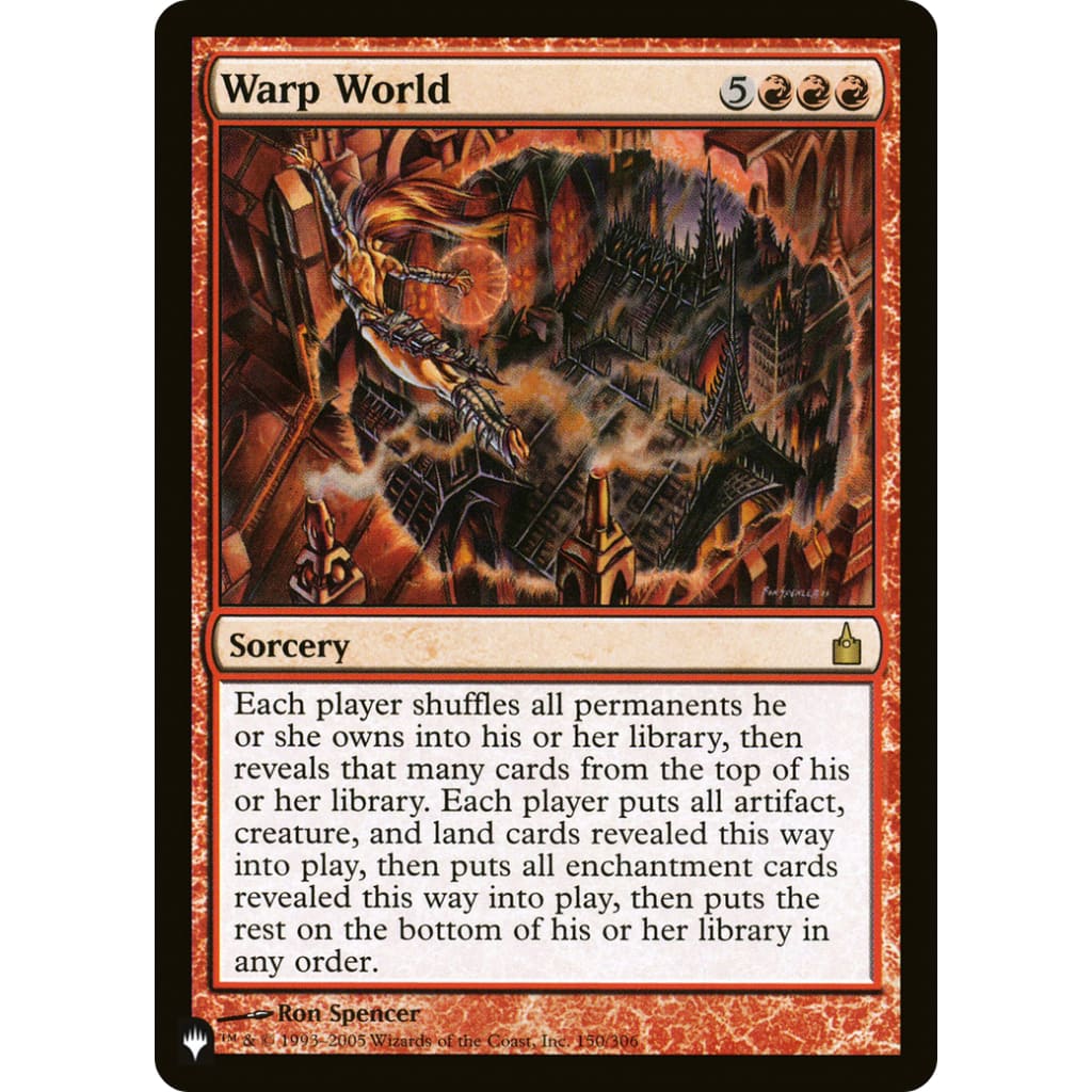 Warp World (PLST-RAV-150) - Single