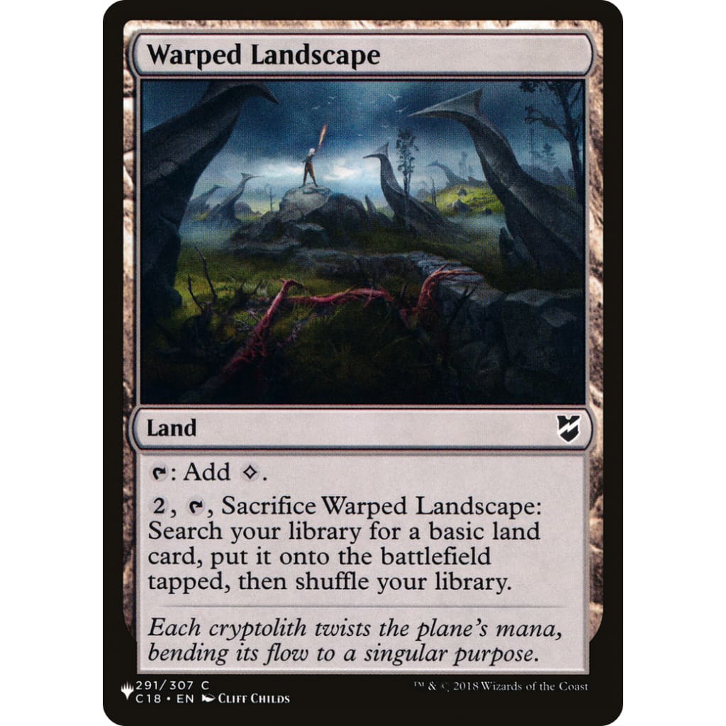 Warped Landscape (PLST-C18-291) - Single