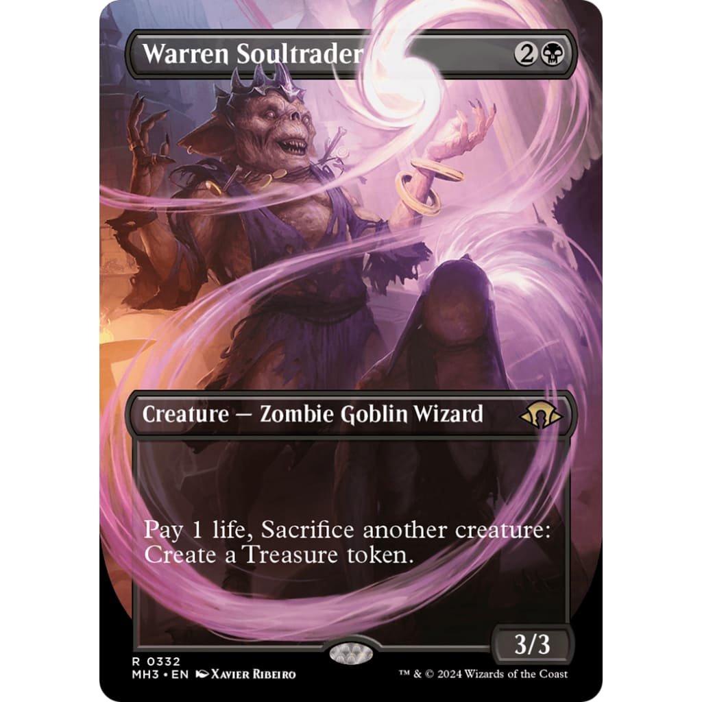 Warren Soultrader (MH3-332) (Borderless) Foil - Single