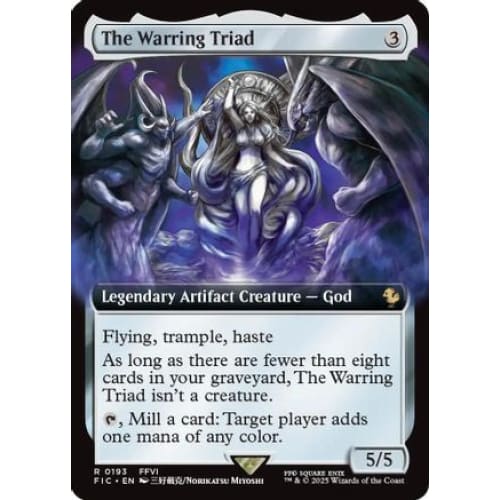 The Warring Triad (Extended Art) (FIC-193) Foil - Single