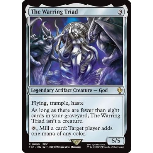 The Warring Triad (FIC-099) - Single