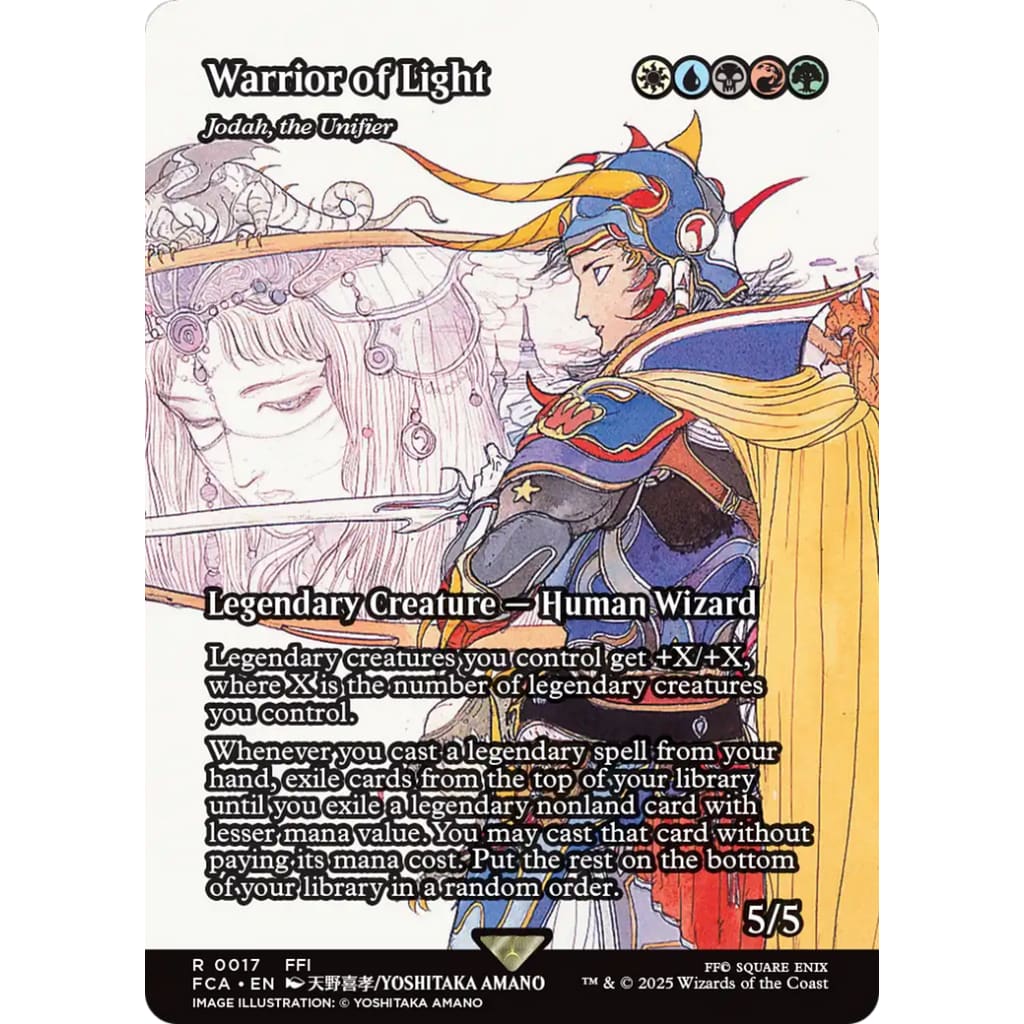 Warrior of Light - Jodah the Unifier (Showcase) / (FCA-017)
