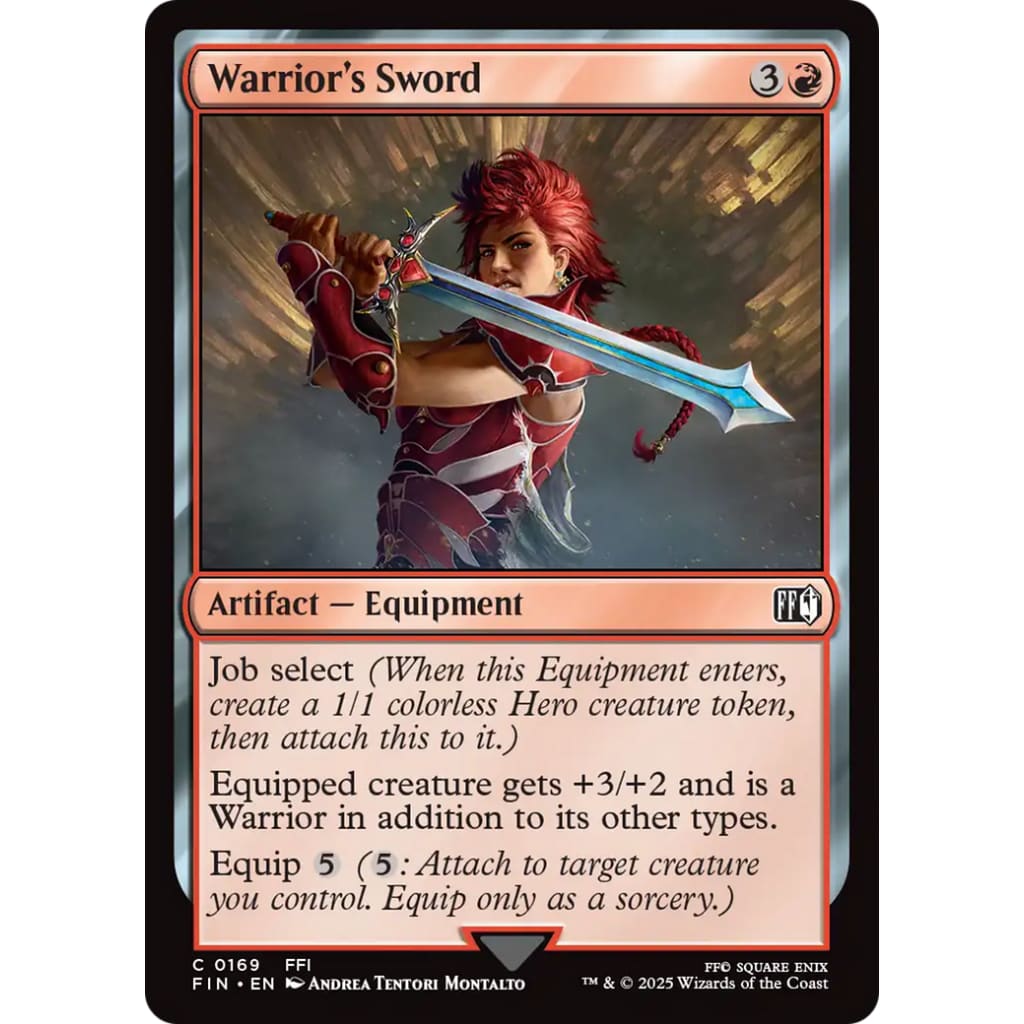 Warrior’s Sword (FIN-169) - Single