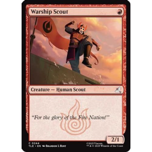Warship Scout (0244) (TLE-244) - Single