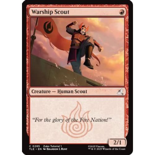 Warship scout (0285) (TLE-285) - Single