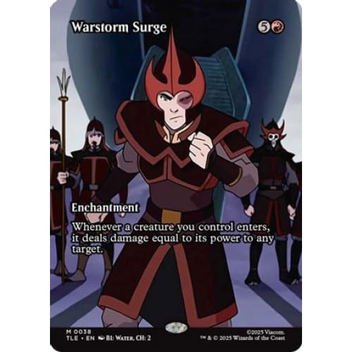 Warstorm Surge (Borderless) (TLE-038) Foil - Single