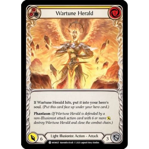 Wartune Herald (Yellow) (MONARCH) 1st Edition - Single