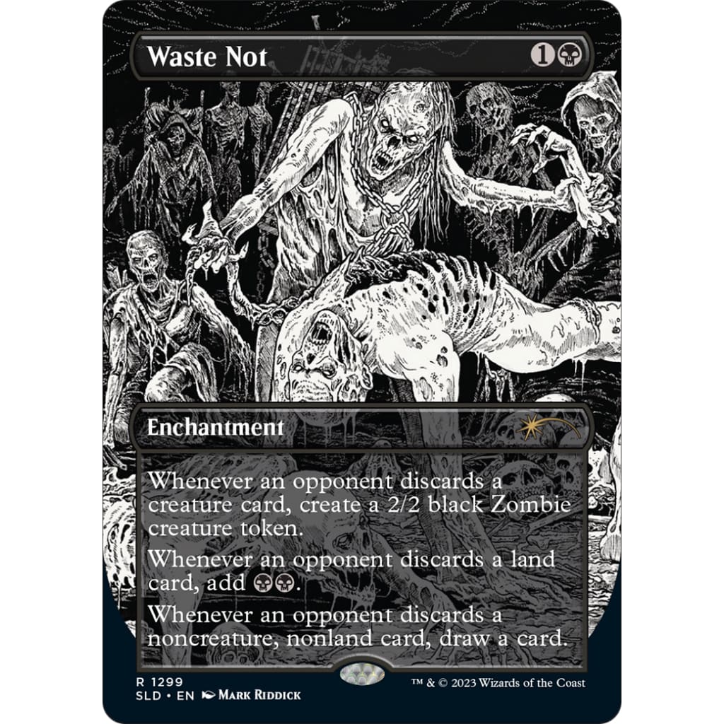 Waste Not (SLD-1299) (Borderless) - Single