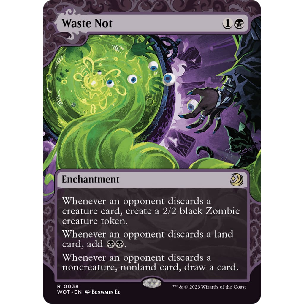 Waste Not (WOT-038): (Showcase) (Borderless) - Single