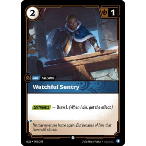 Watchful Sentry (096/298) - Origins - Single