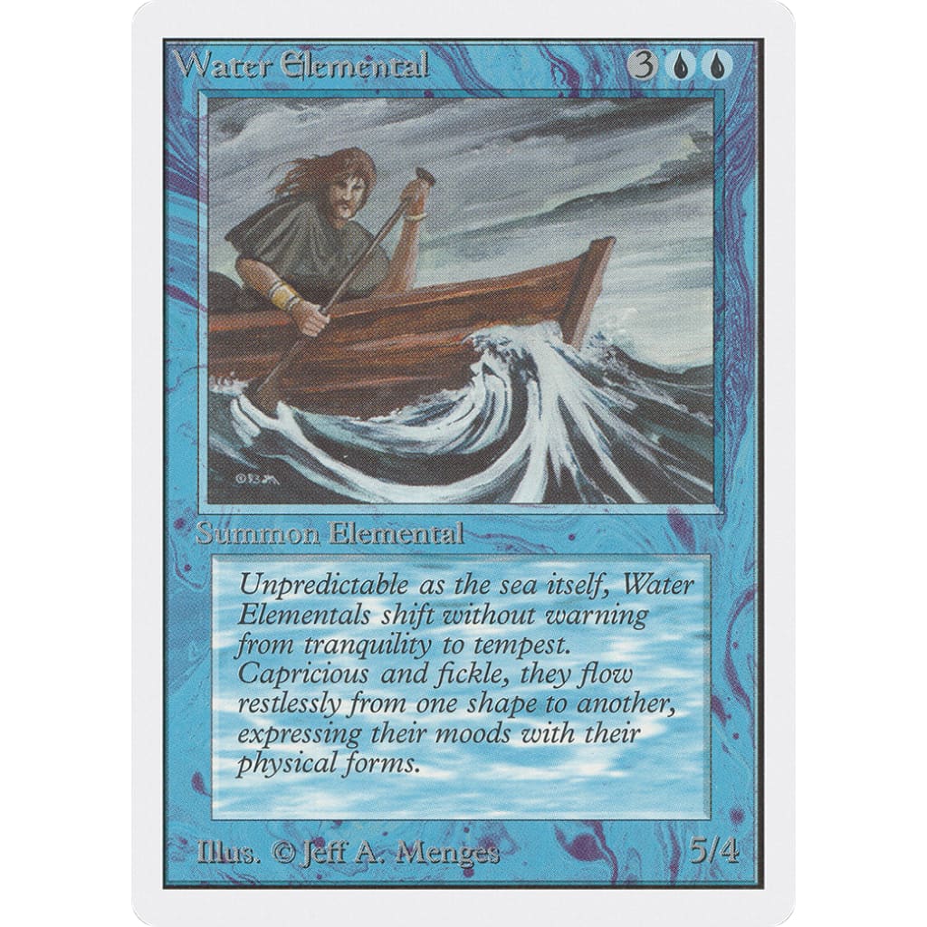 Water Elemental (2ED-092) - Single