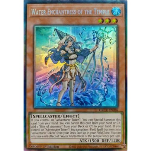 Water Enchantress of the Temple (CR) (GRCR-EN026)