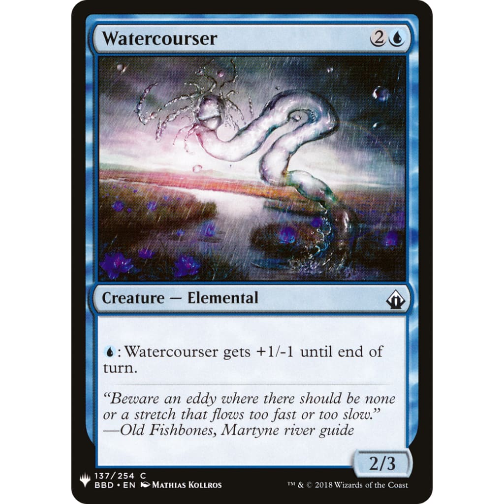 Watercourser (PLST-BBD-137) - Single