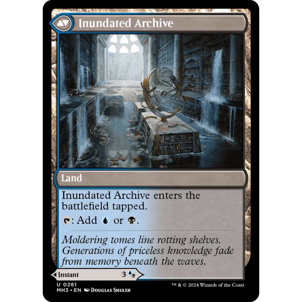 Waterlogged Teachings // Inundated Archive (MH3-261)