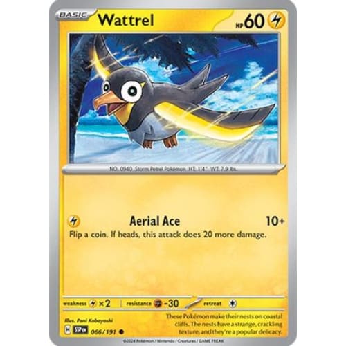 Wattrel (66) Common Reverse Holofoil - Single