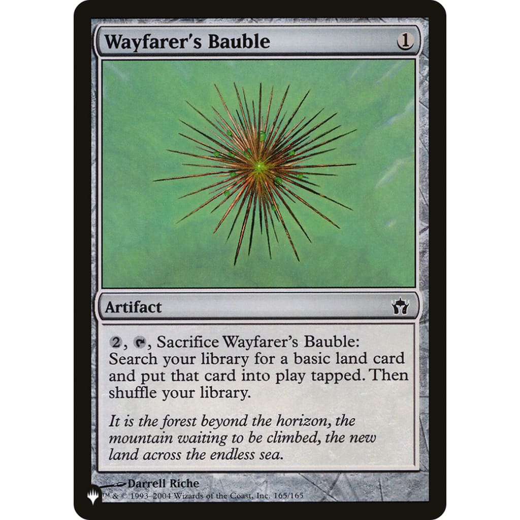 Wayfarer’s Bauble (PLST-5DN-165) - Single