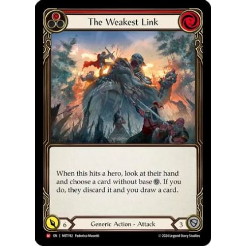 The Weakest Link (PART THE MISTVEIL) - Single